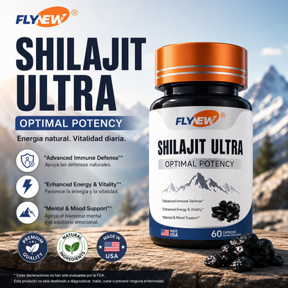 SHILAJIT ULTRA - 60 CAPSULAS