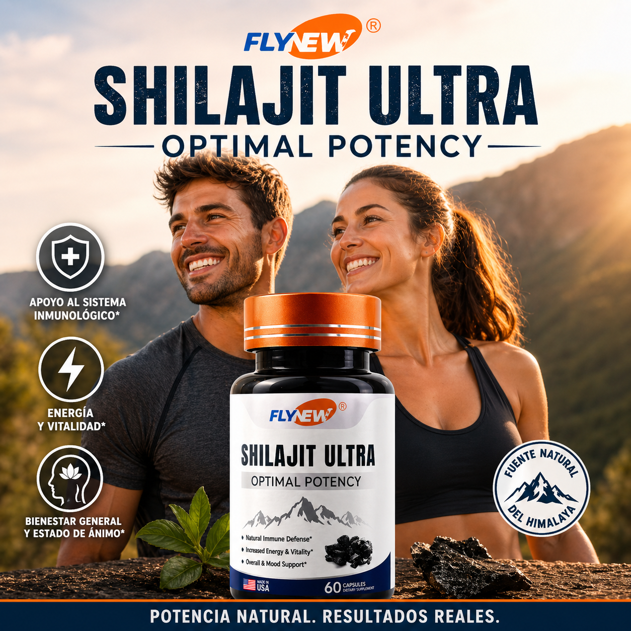 SHILAJIT ULTRA - 60 CAPSULAS